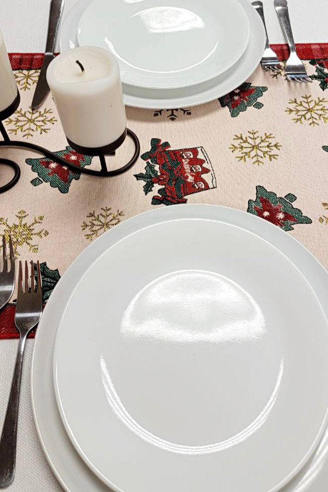 Festive Christmas Presents Table Runner F07M5-10D-3
