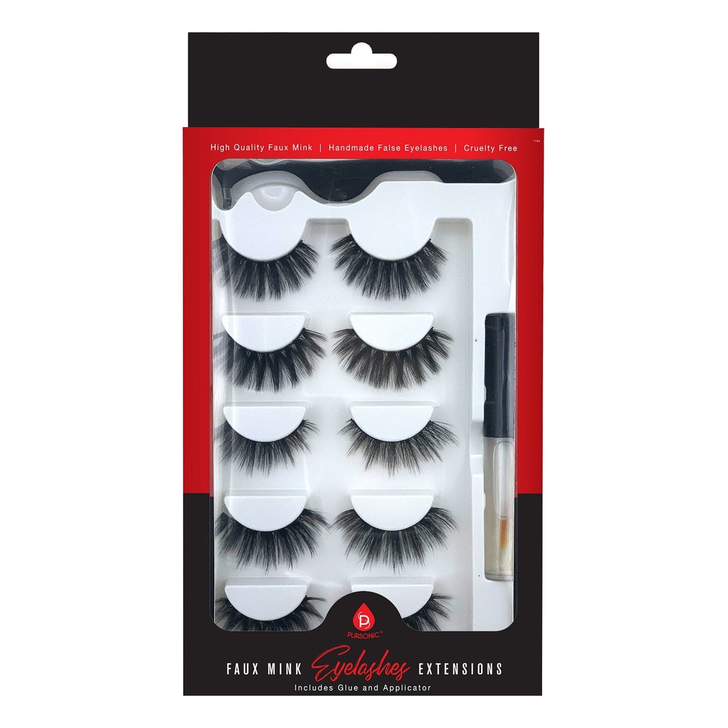 Faux Mink Style False Eyelashes Extensions-5