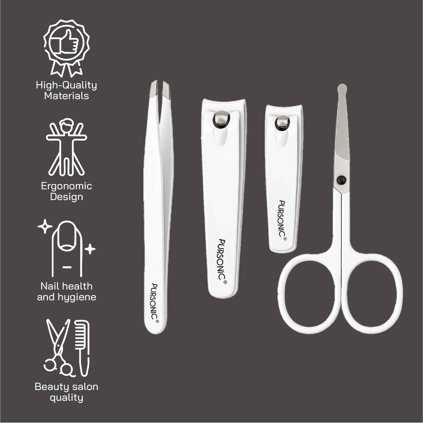 Salon Quality Manicure Tool Kit-4