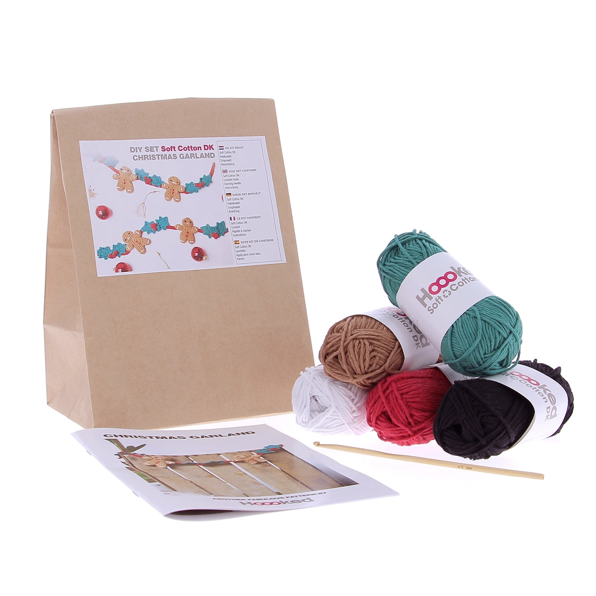 DIY Crochet Kit Christmas Garland PAK185-1