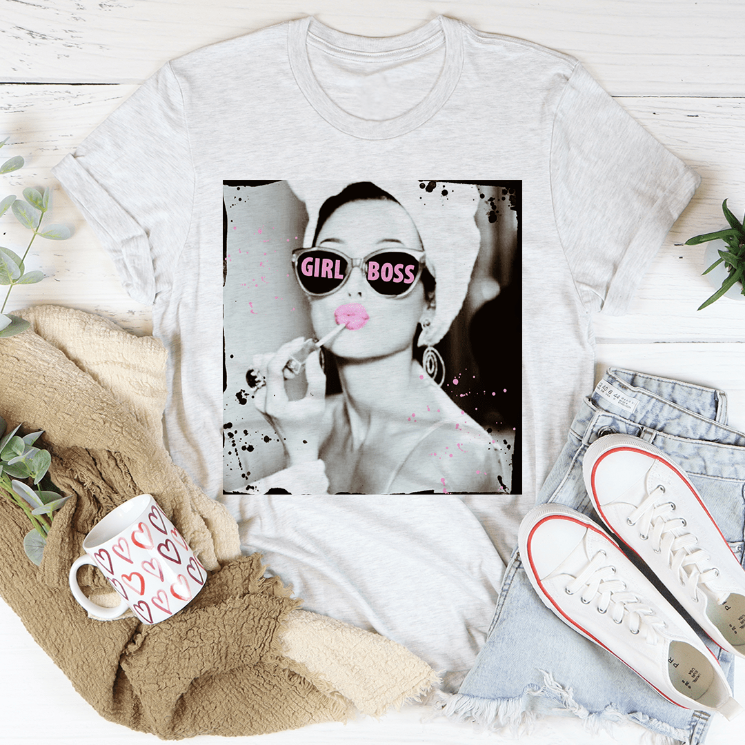 Lipstick Girl Boss Tee-1