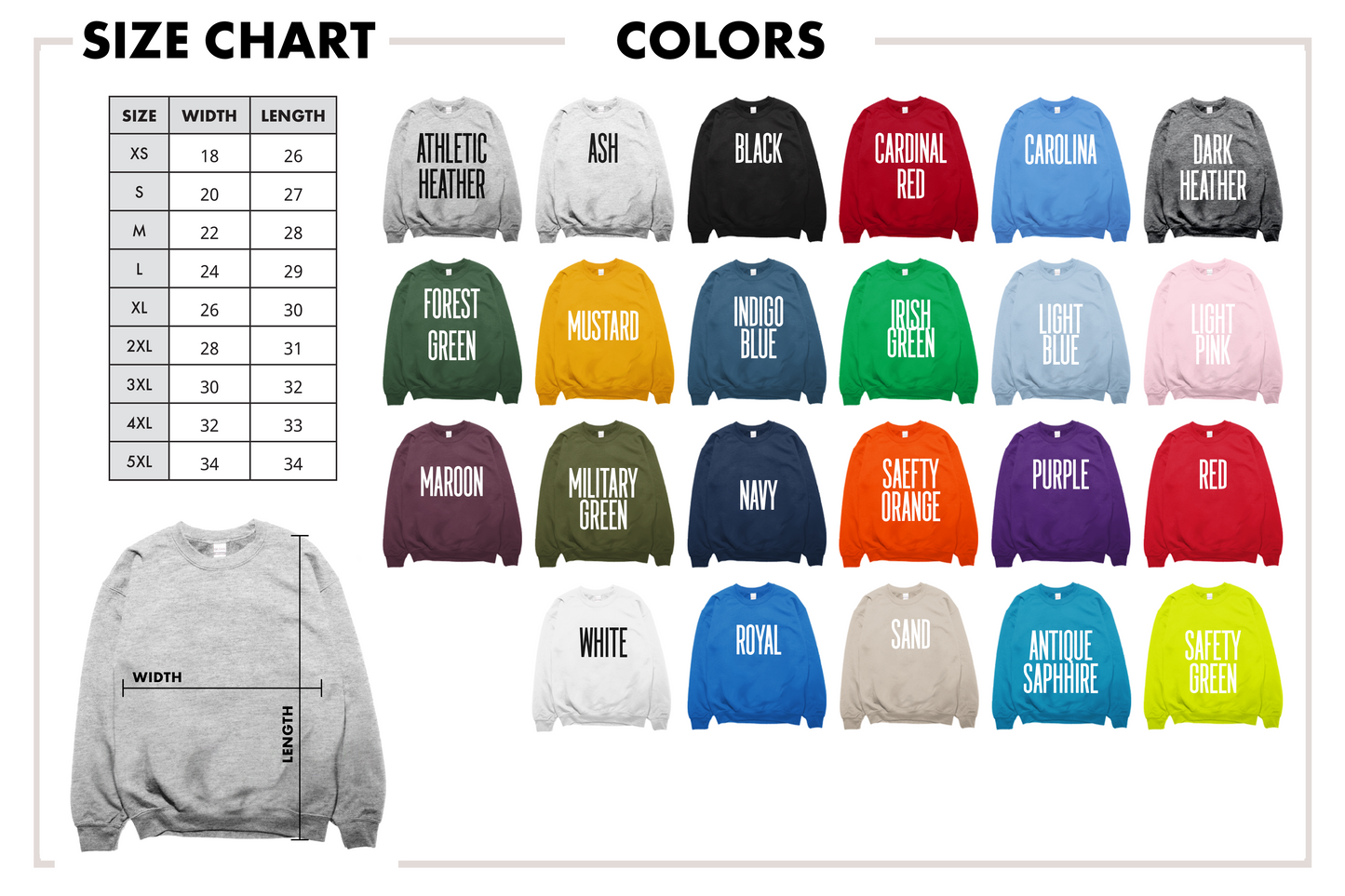 Christian Apparel-Grow in Faith- Sweatshirt Style-1