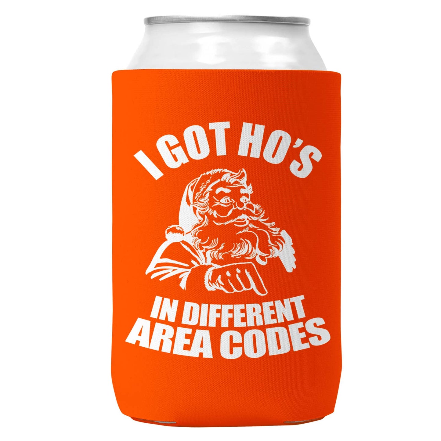 I Got Ho's In Different Area Codes Can Coozie for Christmas-6