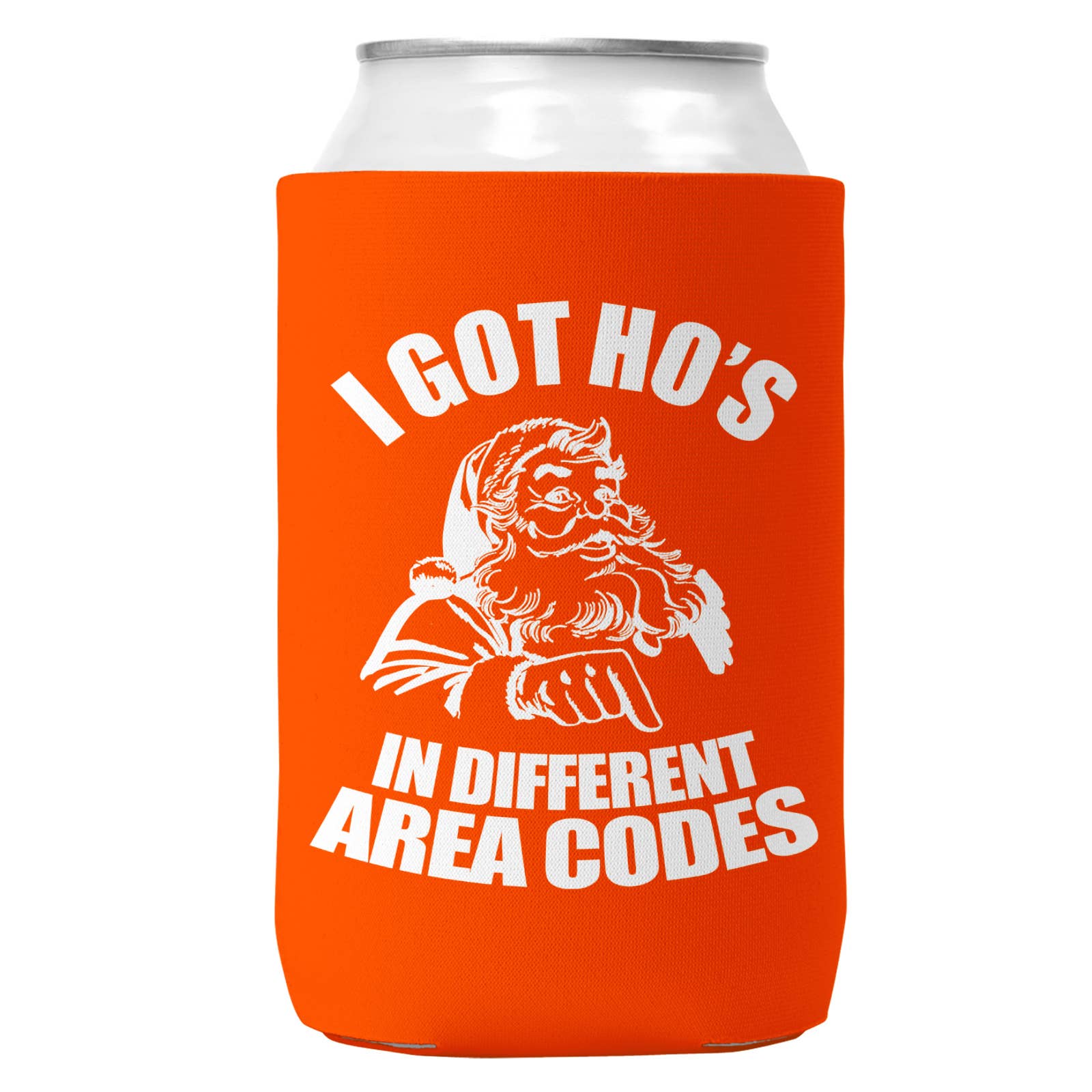 I Got Ho's In Different Area Codes Can Coozie for Christmas-6