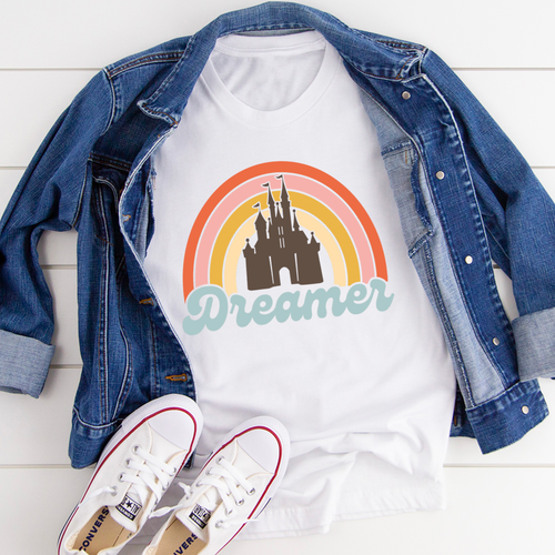 Dreamer Castle T-Shirt-0