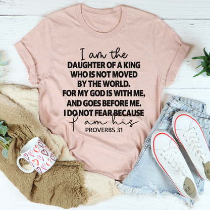 I Am The Daughter Of A King T-Shirt-3