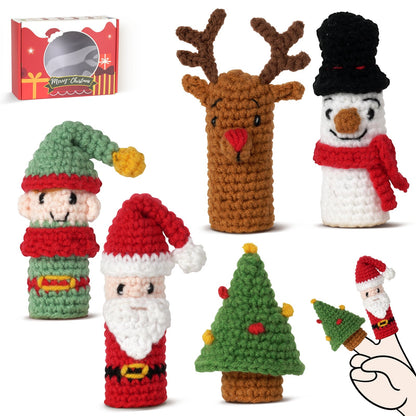 Christmas Amigurumi DIY Crochet Kit Wizardi F07N8-M238-0