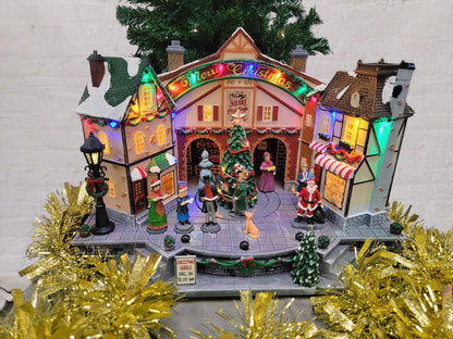 City Centre Tree - Christmas Carols. Christmas Village F07M4-23-216-0