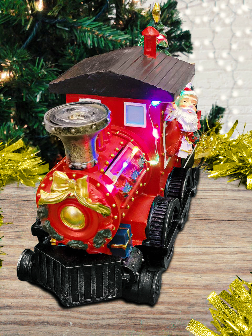 Christmas Train Decoration. Christmas Village F07M3-6-FQ22026-3