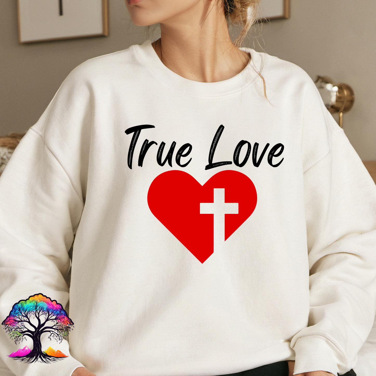 Valentine's Day-True Love-Christian Sweatshirt-0