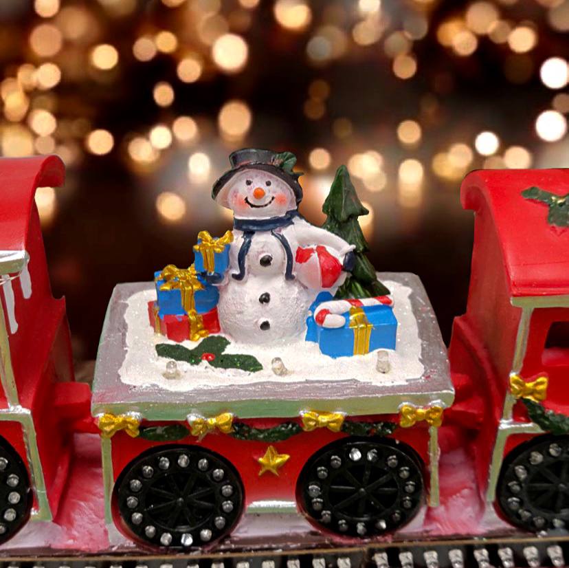 Christmas Train Decoration. Christmas Village F07M3-7-FQ23039-1