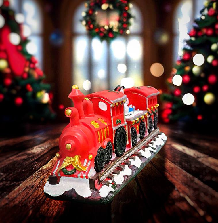 Christmas Train Decoration. Christmas Village F07M3-7-FQ23039-2