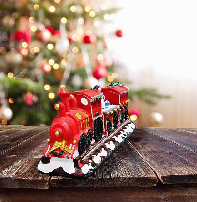 Christmas Train Decoration. Christmas Village F07M3-7-FQ23039-3