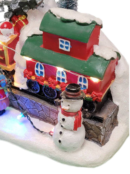 Christmas Train Decoration. Christmas Village F07M3-11-FQ24006-2