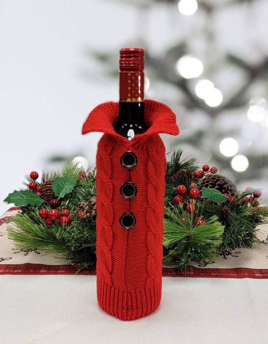 Christmas Bottle Cover F07M5-7G-1