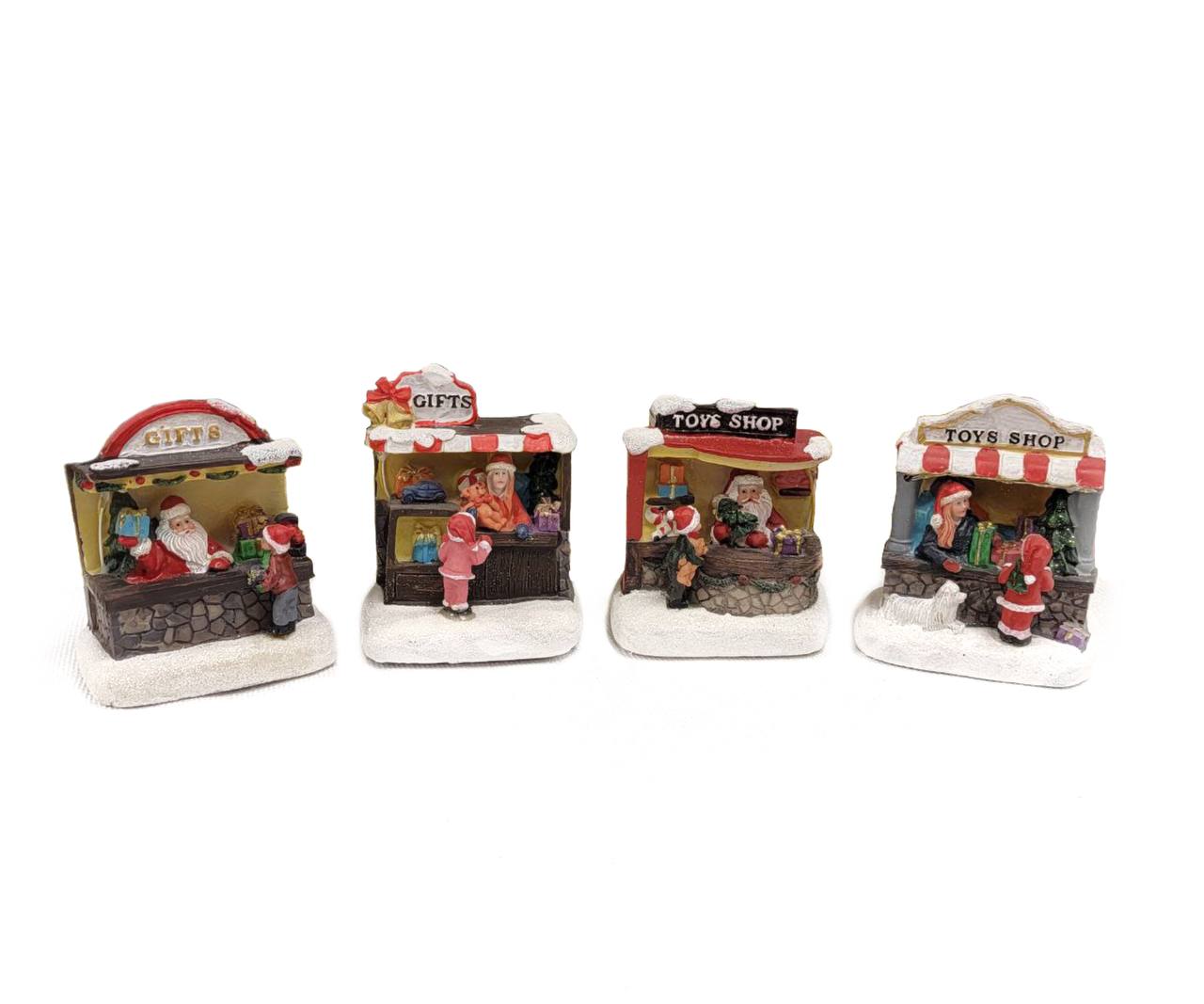 Gift Shop Christmas Miniature. Christmas Village F07M3-30B-2