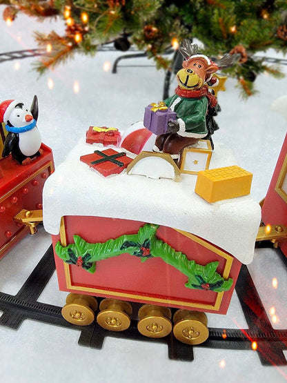 Christmas Train Decoration. Christmas Village F07M4-39-W226-3