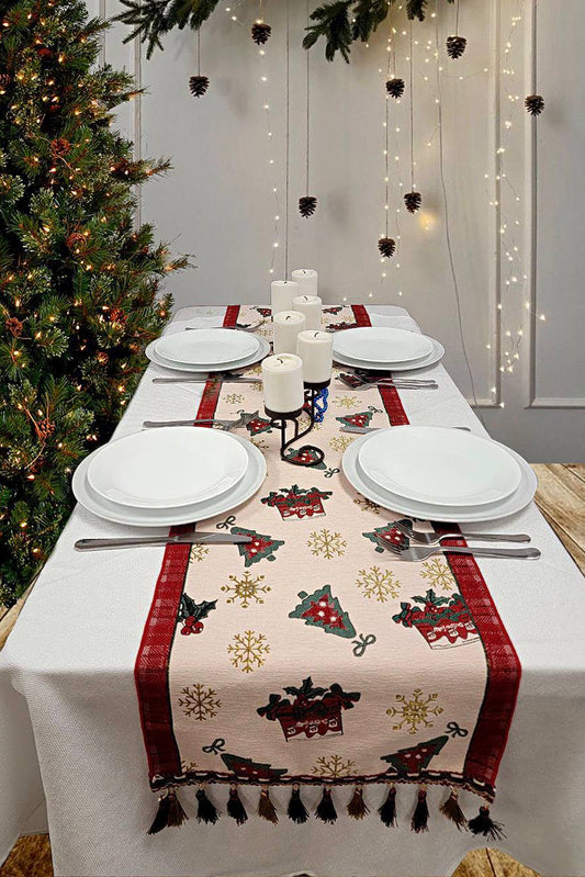 Festive Christmas Presents Table Runner F07M5-10D-0