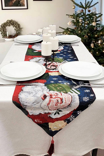 Santa Claus Christmas Table Runner F07M5-8C-0