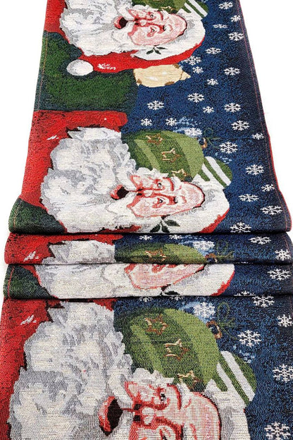 Santa Claus Christmas Table Runner F07M5-8C-3