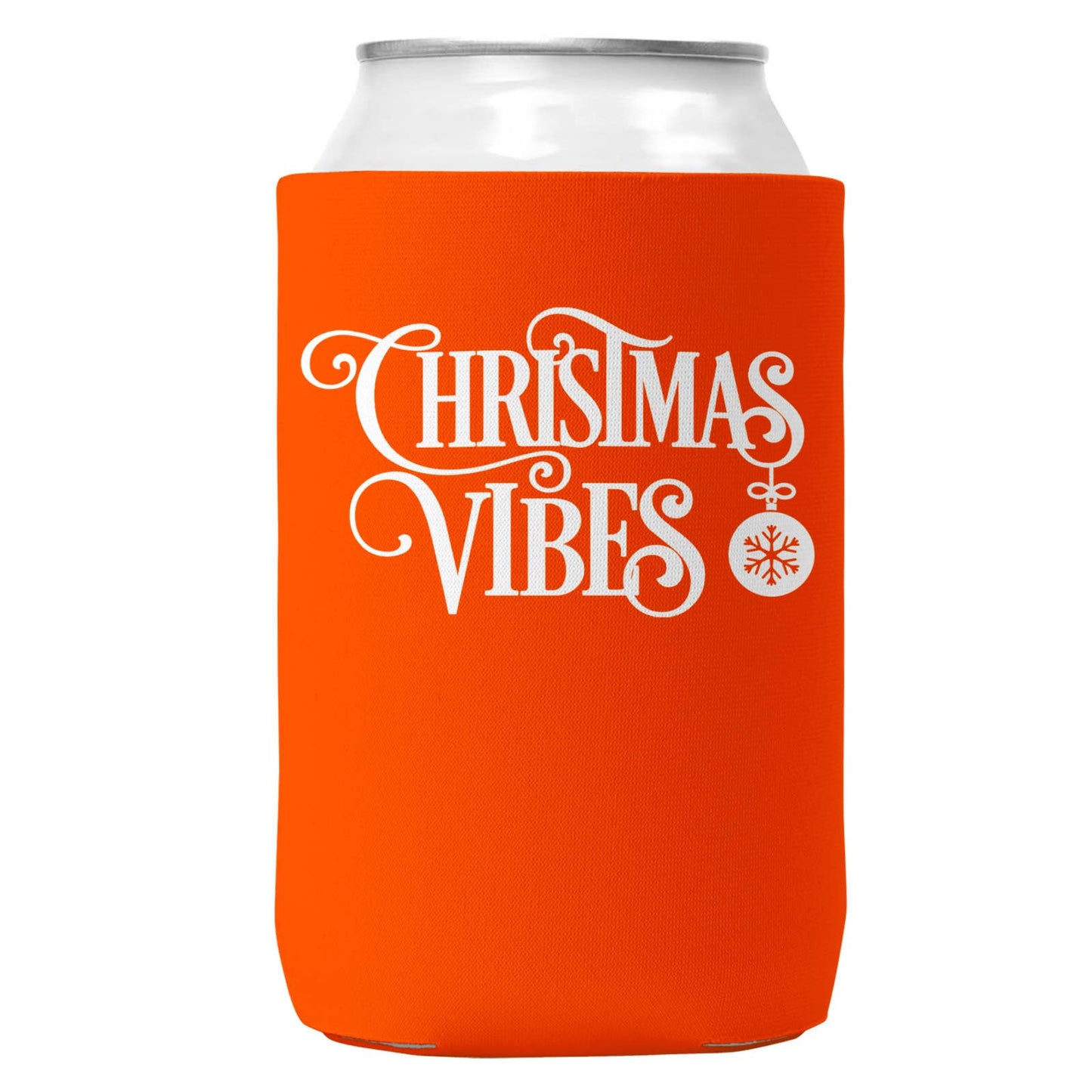 Christmas Vibes Christmas Can Coozie Cooler 12oz Cans-5