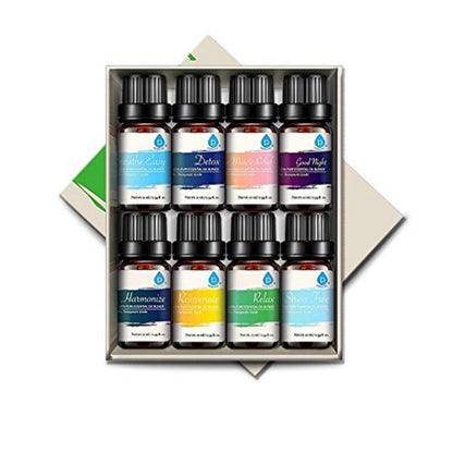 8 Pack of 100% Pure Essential Aromatherapy Oils-2