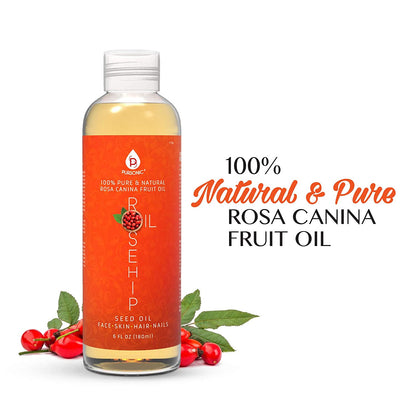100% Pure & Natural Cold Pressed Premium Rosehip Seed Oil 6 Oz-1
