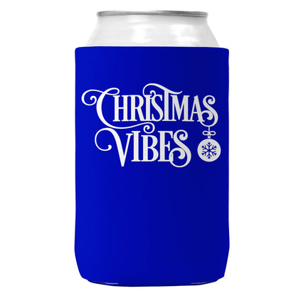 Christmas Vibes Christmas Can Coozie Cooler 12oz Cans-2