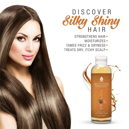 100% Pure & Natural Golden Jojoba Oil 6 Oz-4