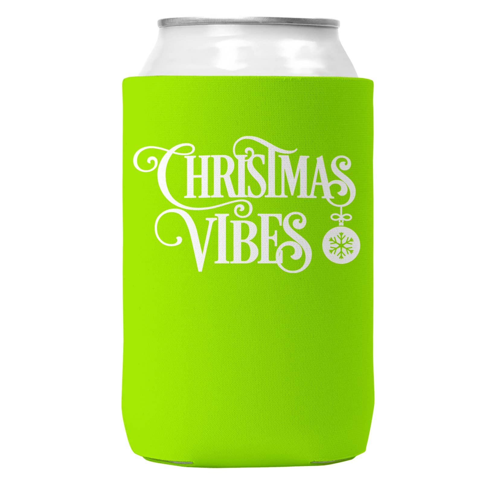 Christmas Vibes Christmas Can Coozie Cooler 12oz Cans-6