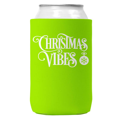 Christmas Vibes Christmas Can Coozie Cooler 12oz Cans-6