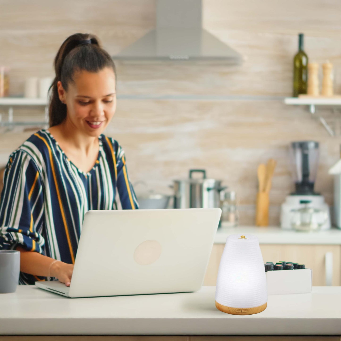 2-in-1 USB Essential oil Aroma Diffuser-3