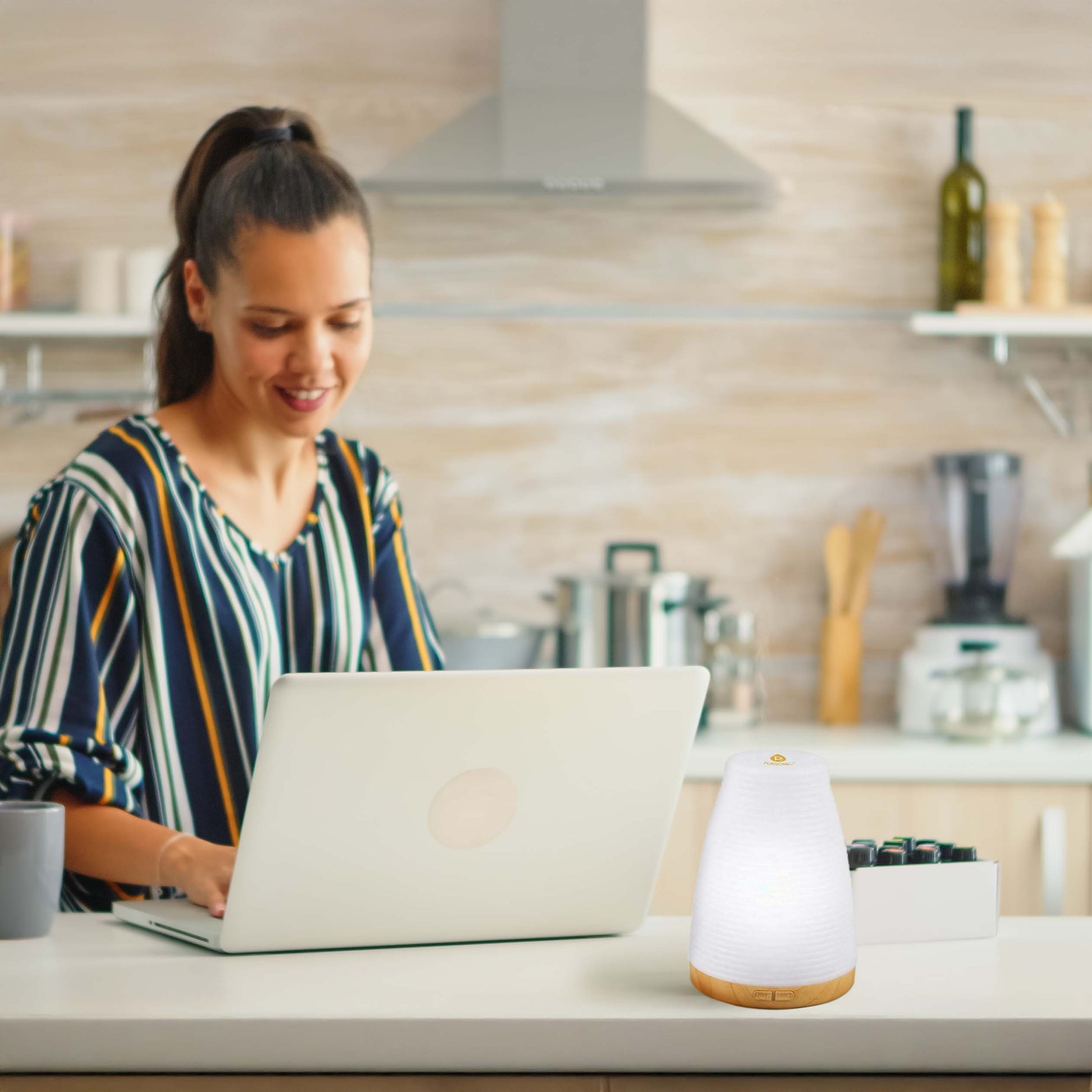 2-in-1 USB Essential oil Aroma Diffuser-3