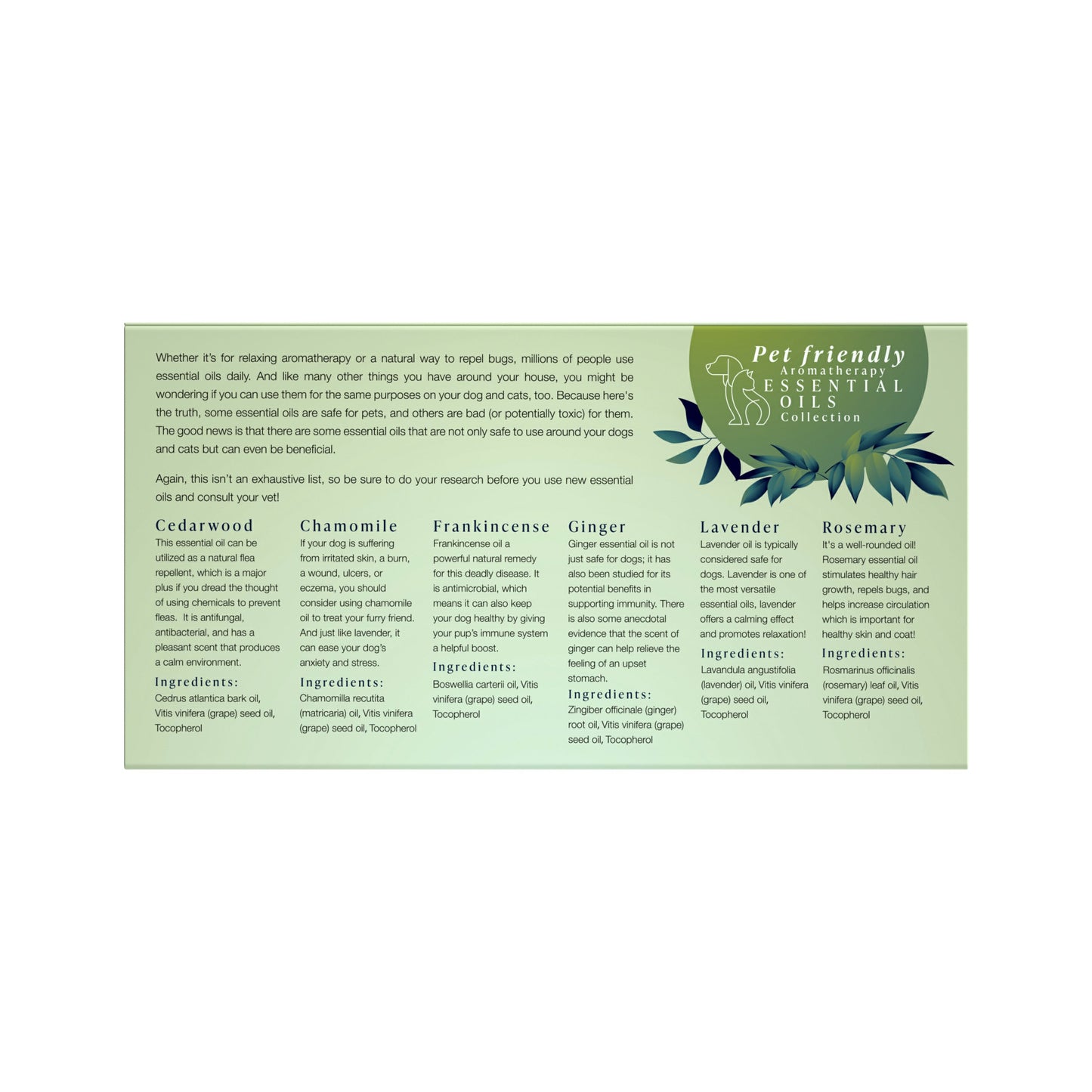 Pet Friendly 6 Pack Aromatherapy Collection-2