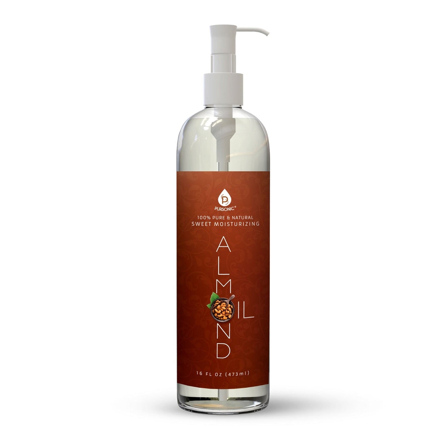 100% Pure & Natural Sweet Almond oil 16 Oz.-0