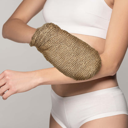 Sisal Hemp Bath Glove-3