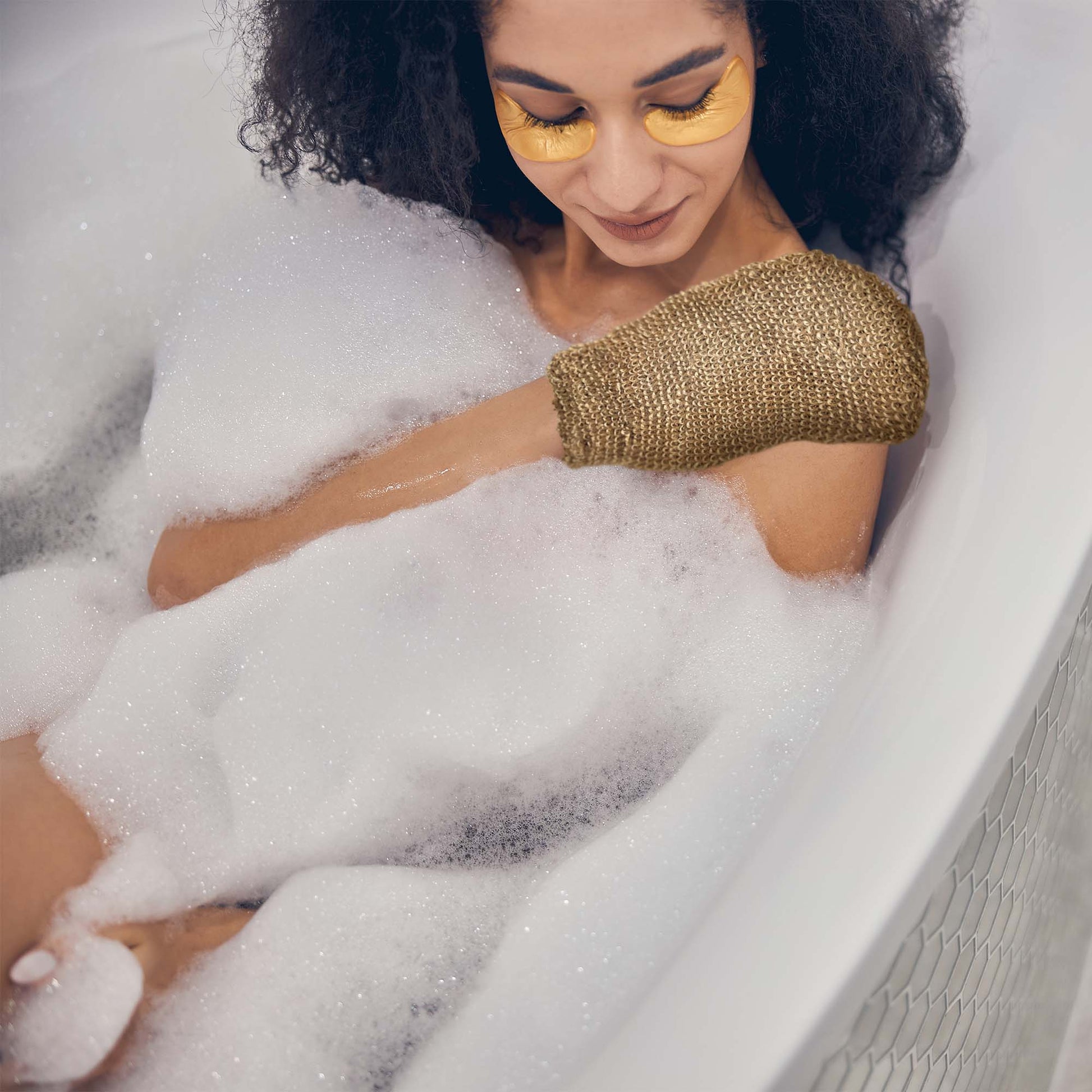 Sisal Hemp Bath Glove-2