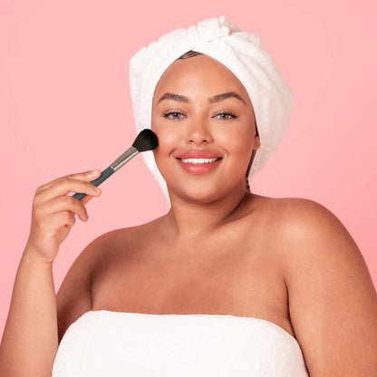 5 Pcs Studio Makeup Brush Set (Rose Gold)-2