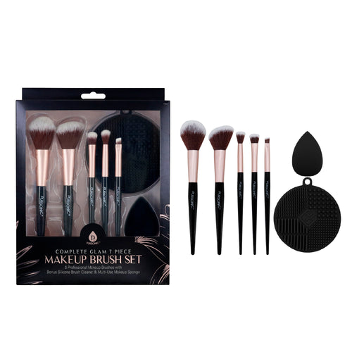 Pursonic Complete Glam 7-Piece Makeup Brush Set-0