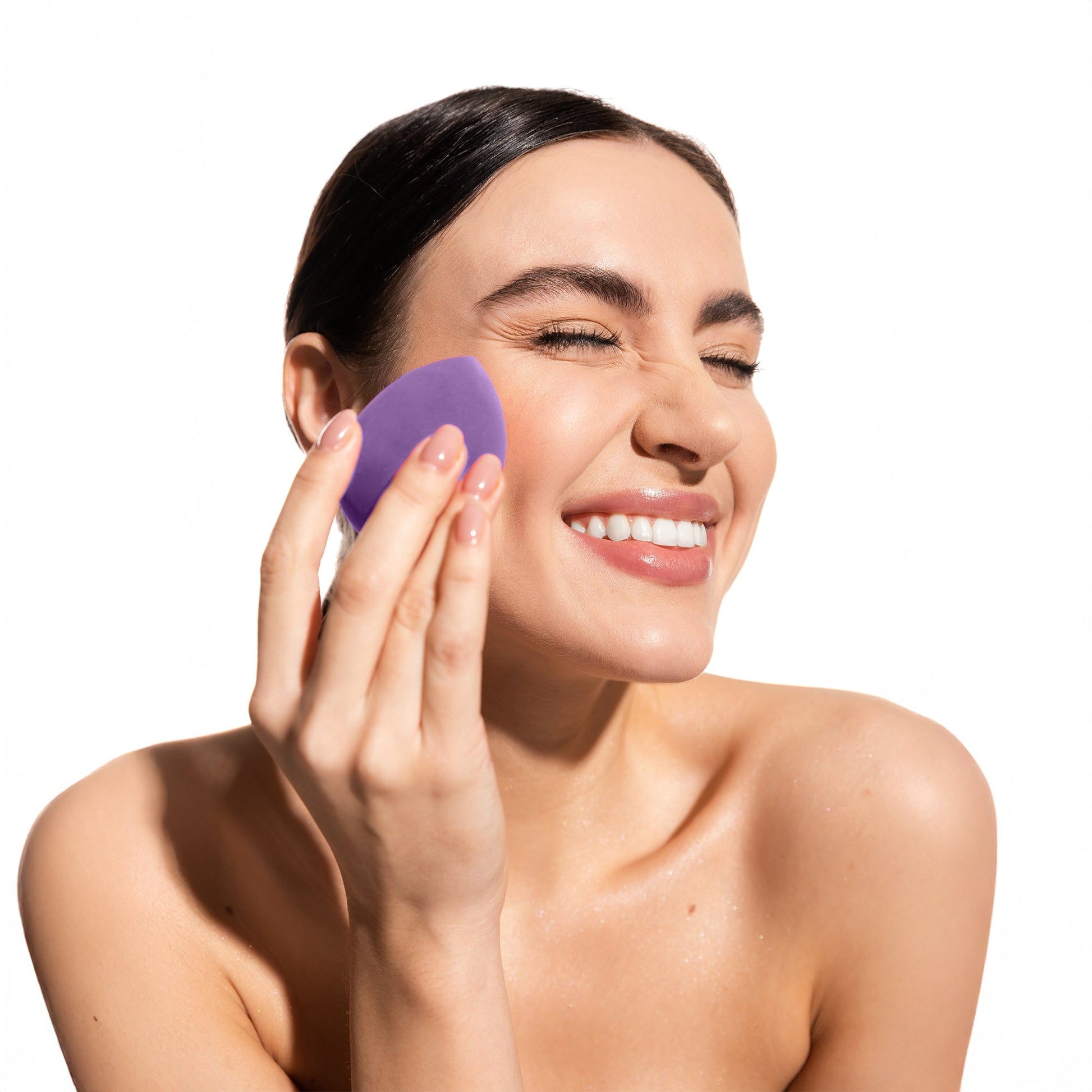 Pursonic Facial Makeup Blender Sponge with Stand-2