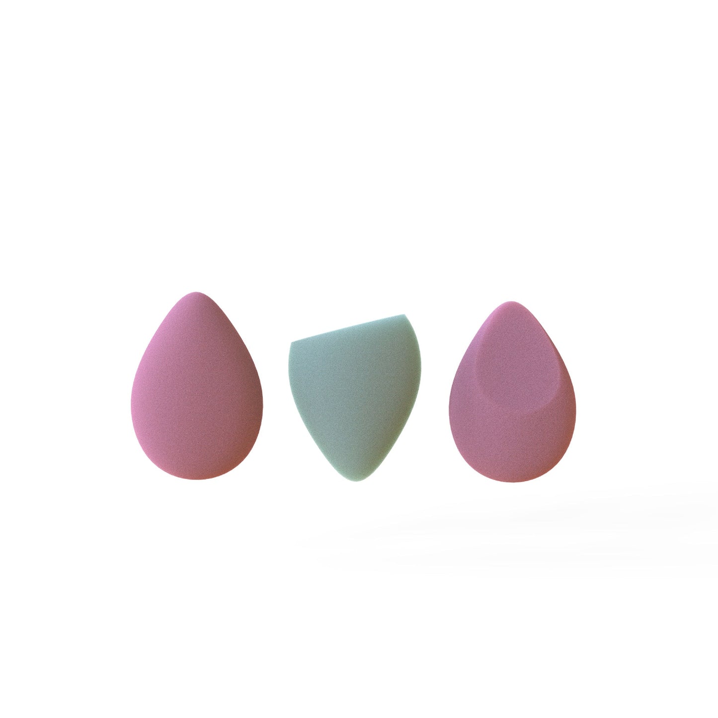 3-Pack Beauty Makeup Sponges – Multi-Shape Blenders for Flawless Application-1