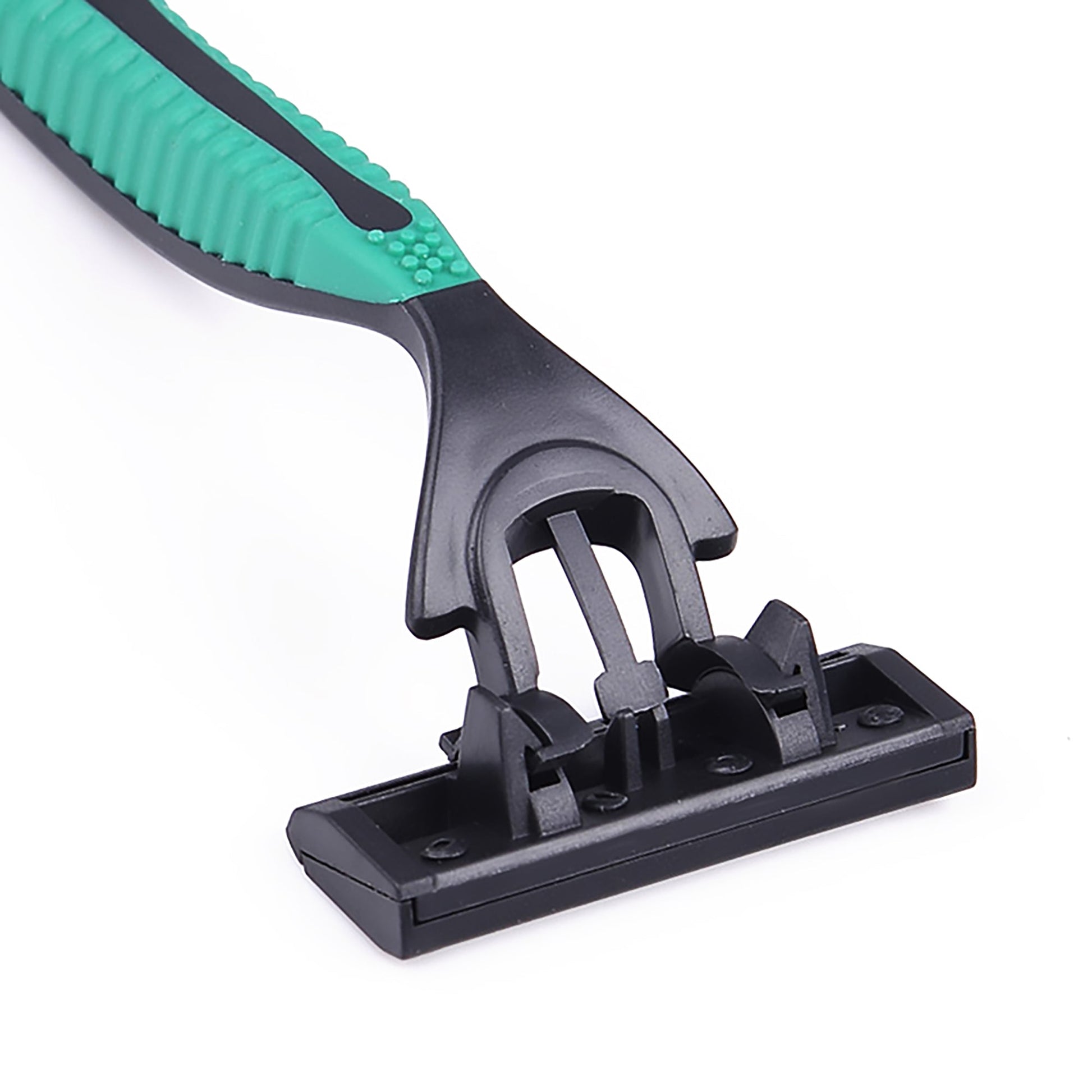 Mario Lopez 12 Disposable Razors Bundle - Green & Blue-3