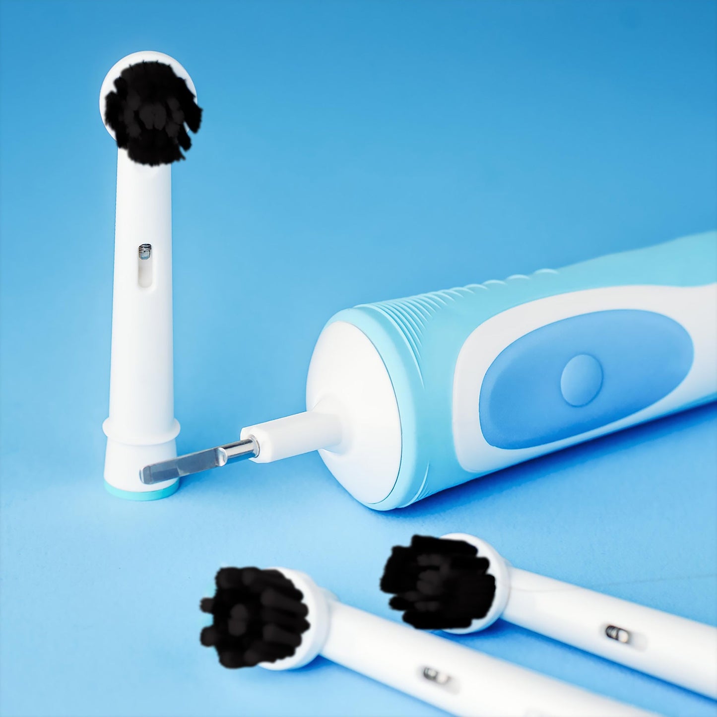 Pursonic Charcoal Infused Bristles Electric Toothbrush Replacement Brush Heads-3