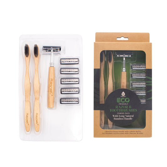Eco Friendly Razor & Toothbrushes Combo Pack-0