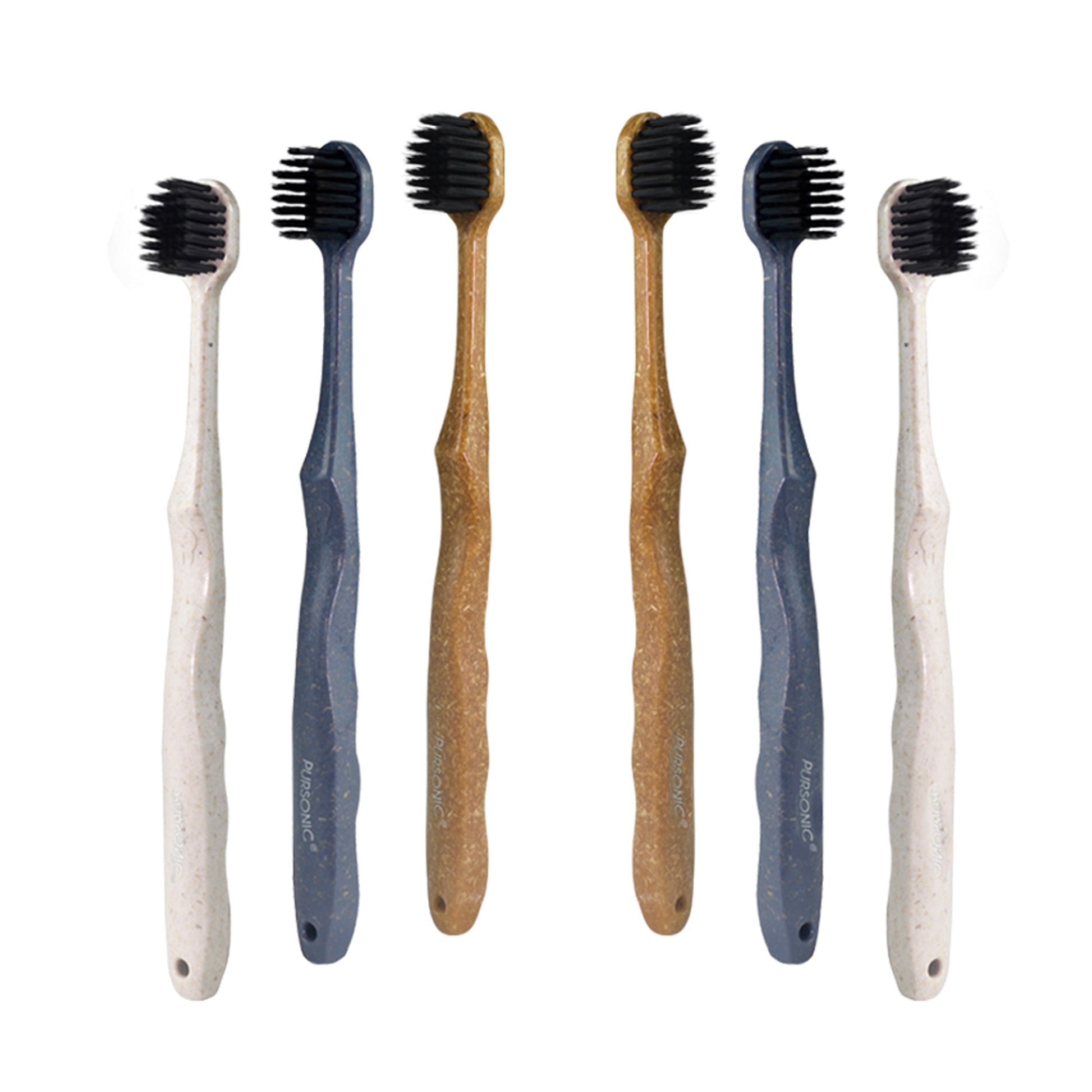 Wide Brush Head Charcoal Toothbrush-2