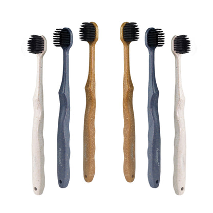 Wide Brush Head Charcoal Toothbrush-2