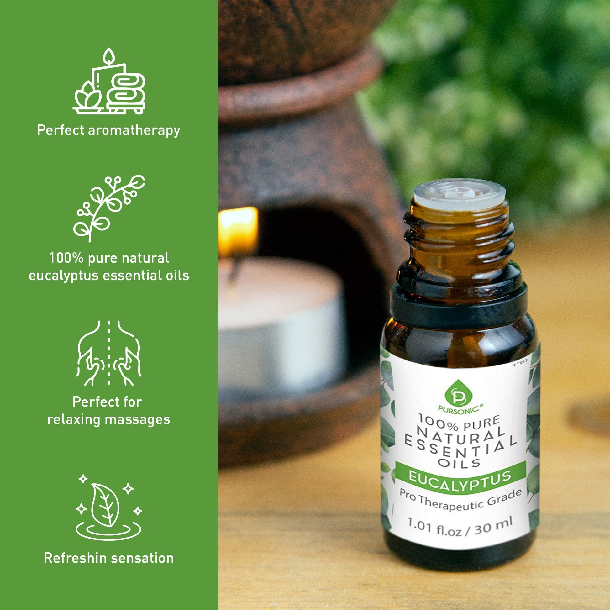 100% Pure & Natural Eucalyptus Essential Oils-1