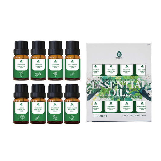🌿 100% Pure Natural Essence Essential Oils Collection – Aromatherapy at Its Finest! 🌿-0