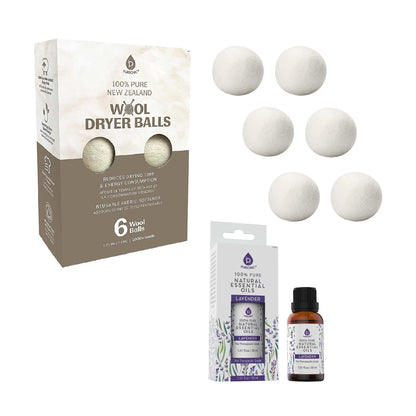 Pursonic Laundry Care Bundle – Wool Dryer Balls & Essential Oil Set-5