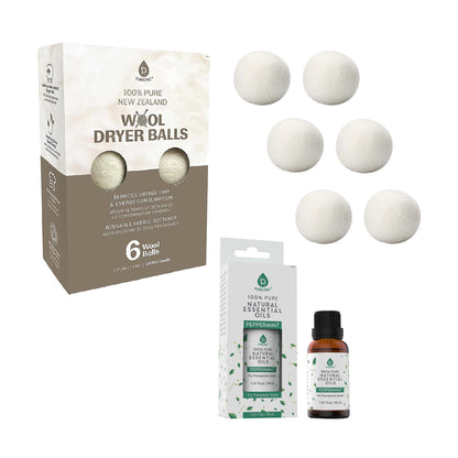 Pursonic Laundry Care Bundle – Wool Dryer Balls & Essential Oil Set-6